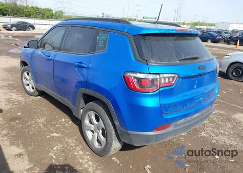 2019 Jeep Compass Latitude 4X4 from USA, damaged, VIN 3C4NJDBB9KT713896
